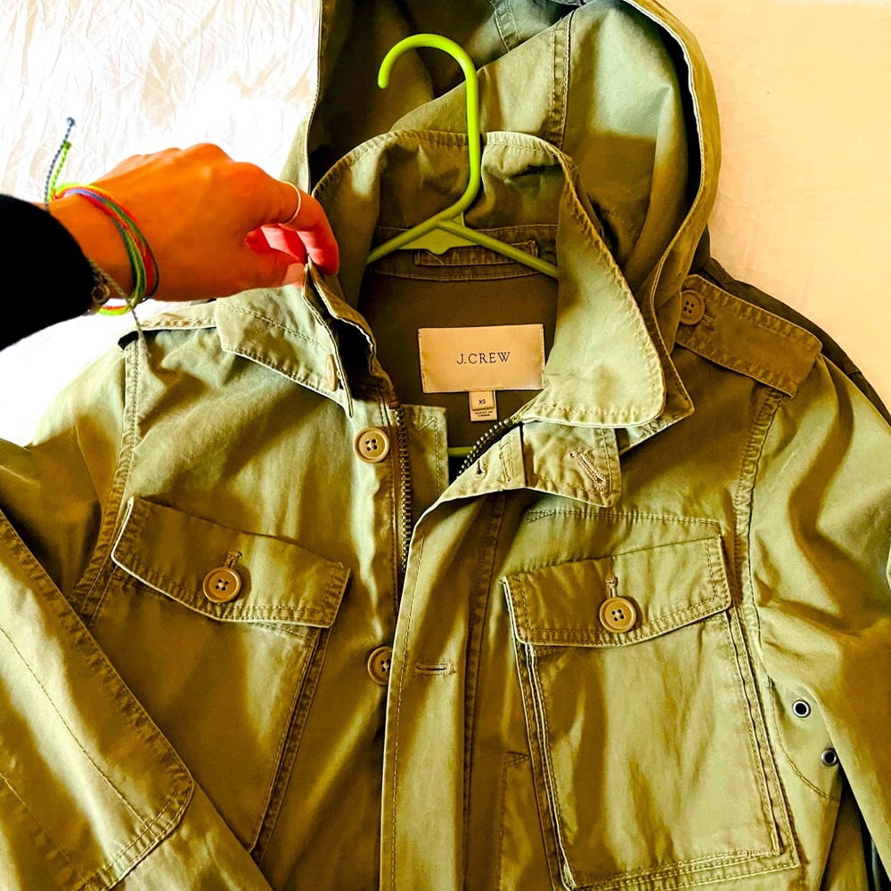 🌹J.Crew Trench jacket